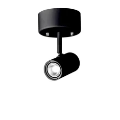 Tyson single spotlight flat black/flat black GU10