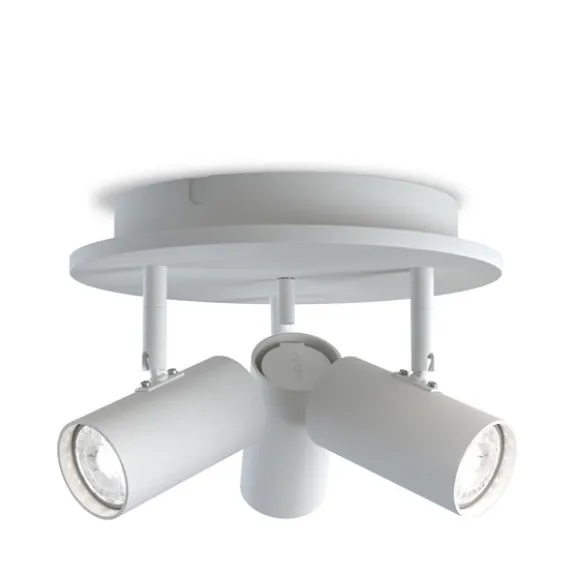 Tyson 3-spot white structure GU10