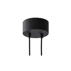 Ufo Long pendel, svart/rökgrå