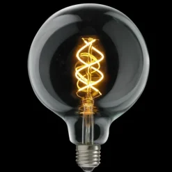 UNI-FLEX glob 125mm klar E27 5W 2200K dimbar