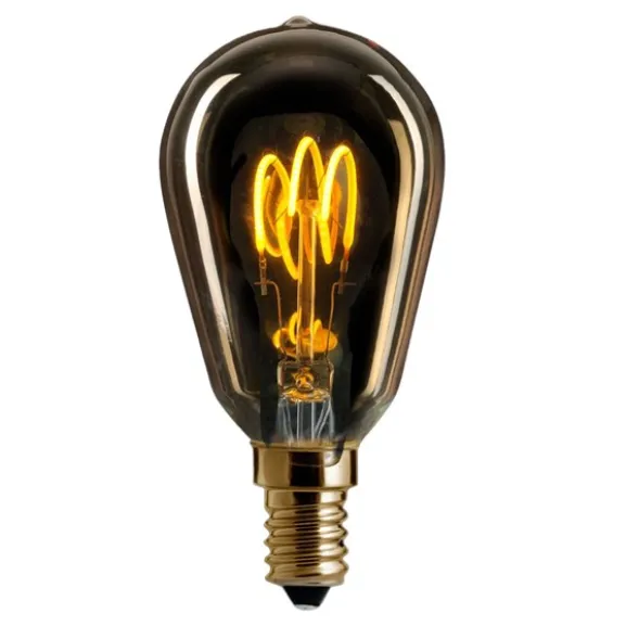 UNI-FLEX LED-lampa Navigation Mini GOLD E14 3W amber, dimbar