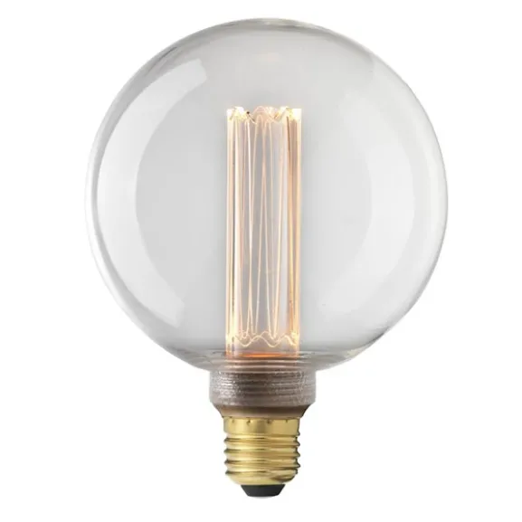 UNI-K glob 125mm klar E27 3,5W 1800K dimbar