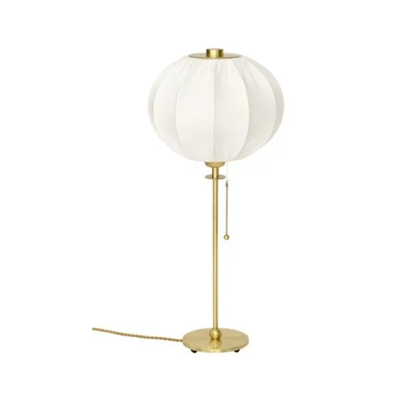 Uno classic bordslampa, slipad mässing 39cm
