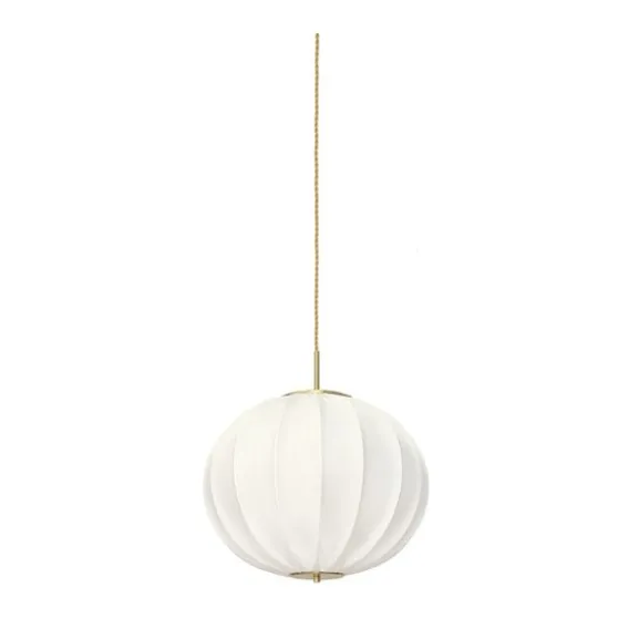 Uno classic taklampa, slipad mässing 42cm