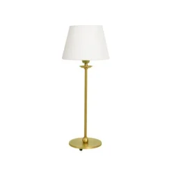 Uno lampfot, rå mässing 39cm