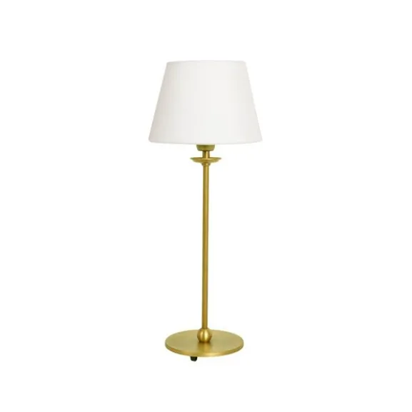 Uno lampfot, rå mässing 39cm