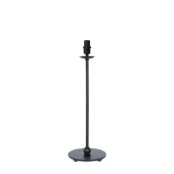 Uno lampfot, svart 39cm
