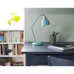 Urban Table Lamp , Matt Mineral Blue