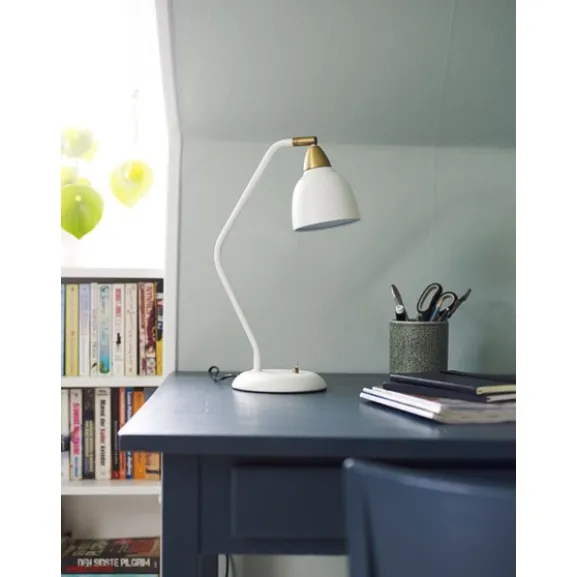 Urban Table Lamp , Matt Whisper White