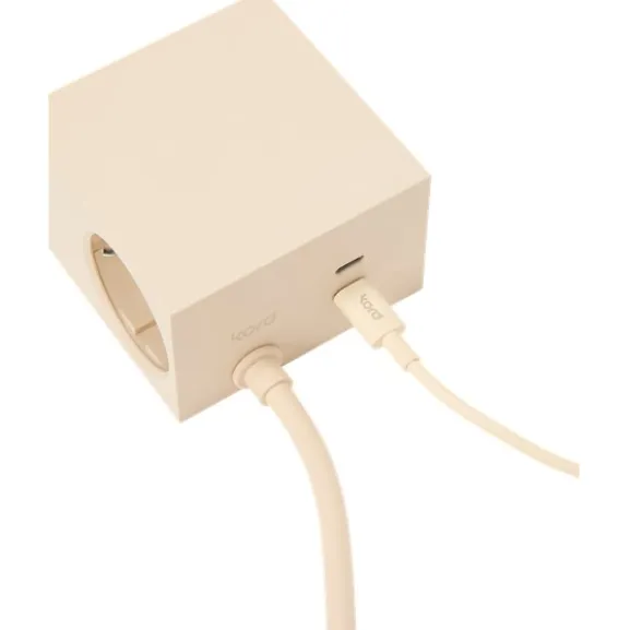 USB-C till USB-C - Pearled Ivory
