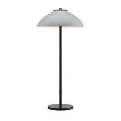 Vali bordslampa hög, svartstruktur/betongstruktur 50cm