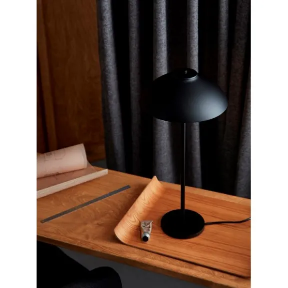 Vali bordslampa hög, svartstruktur 50cm