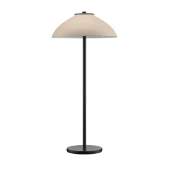 Vali bordslampa hög, svartstruktur/sandstruktur 50cm
