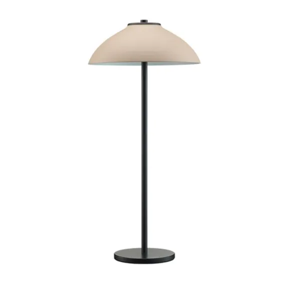 Vali bordslampa hög, svartstruktur/sandstruktur 50cm