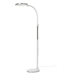 Varnhem förstoringslampa Golv/bord, vit