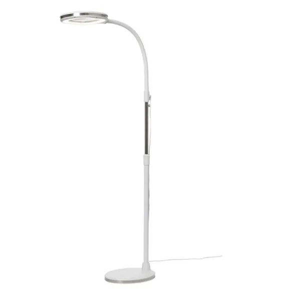 Varnhem förstoringslampa Golv/bord, vit