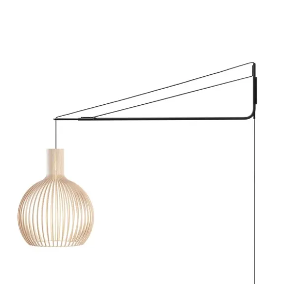 Varsi 1000 förlängningsarm, svart 130-1700cm