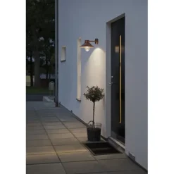 Vega vägglykta, koppar