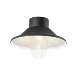 Vega vägg/taklykta, svart