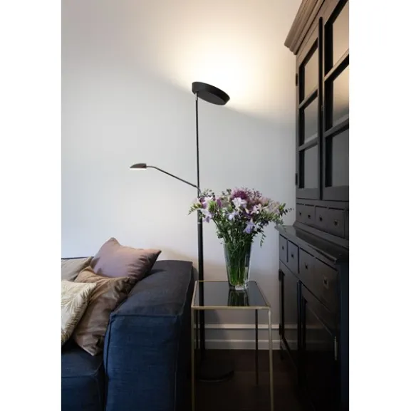 Vegas combi golvlampa, svart