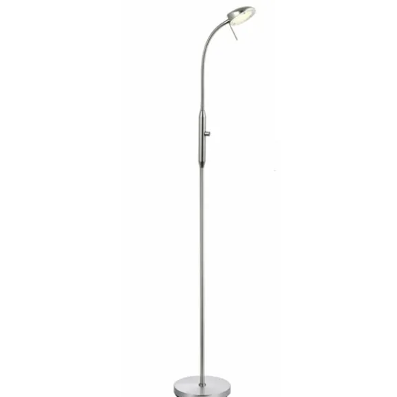 VEGAS Golvlampa LED 7W 1L B-Stål