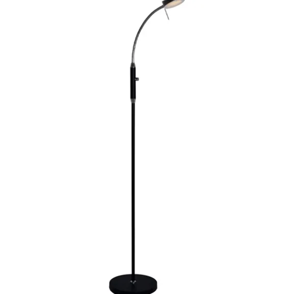 VEGAS Golvlampa LED 7W 1L Svart