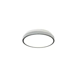 Veroli Plafond Bad, Krom