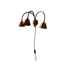 Vägglampa Fång 3-Låg Råmäss