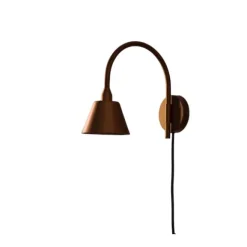 Vägglampa Fång 1-Låg Råmäss
