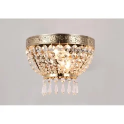 Vägglampa Queen Fransk Guld 14cm