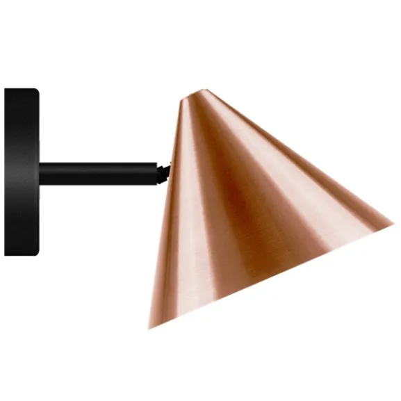 Vägglampa Tratt Micro IP20 Råkoppar