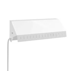 Vägglampa Vippa vit