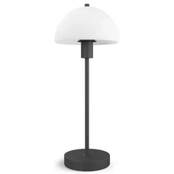 Vienda bordslampa svart/glas E14