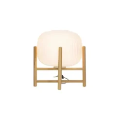 Vinda bordslampa stor, trä/opal 29cm
