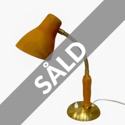 Vintage Bordslampa mässing