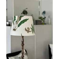 Vintage golvfot, mässing