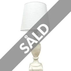 Vintage Lampfot 3, marmor