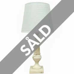 Vintage Lampfot 1, marmor