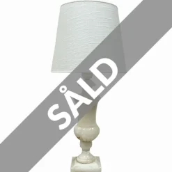 Vintage Lampfot 2, marmor