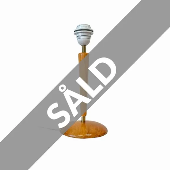 Vintage Lampfot trä