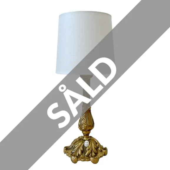 Vintage Liten mässingfot