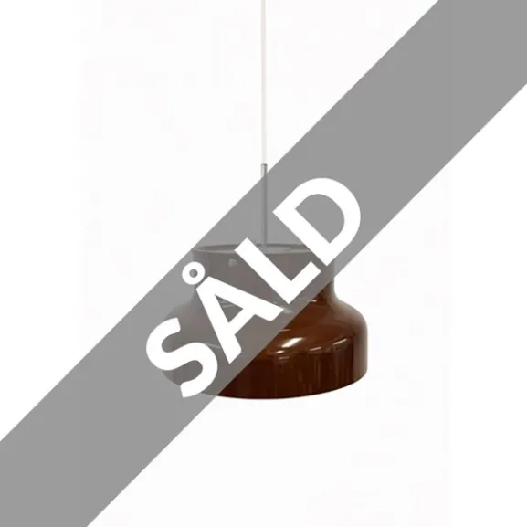 Vintage Taklampa bumling, brun 40cm