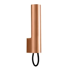 Visir Vägglampa m. kabel, Koppar