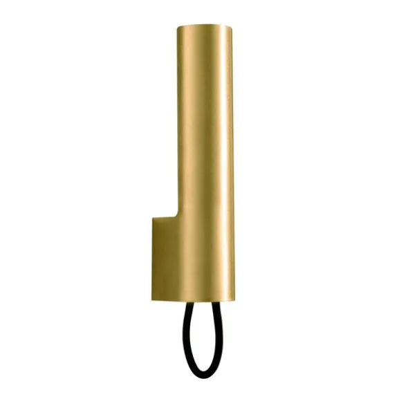 Visir Vägglampa m. kabel, Mässing