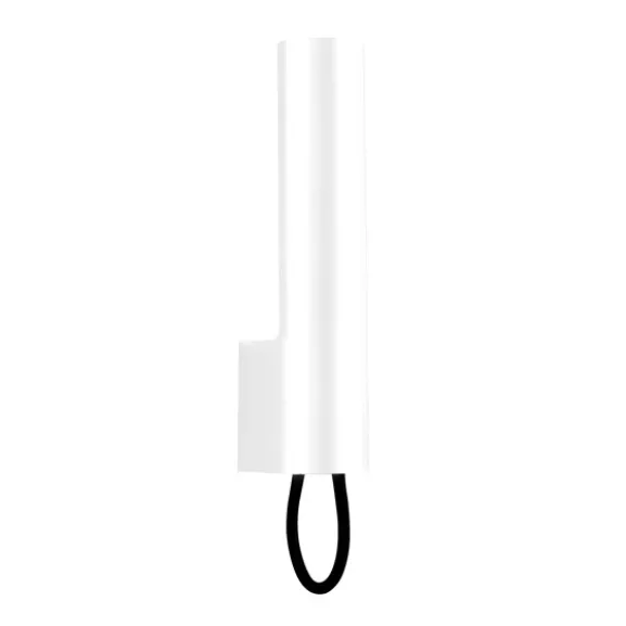 Visir Vägglampa m. kabel, Vit