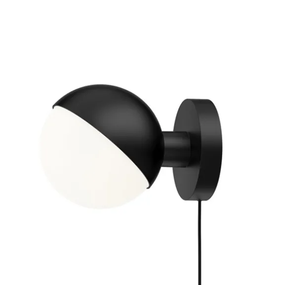 VL Studio vägglampa svart Ø15