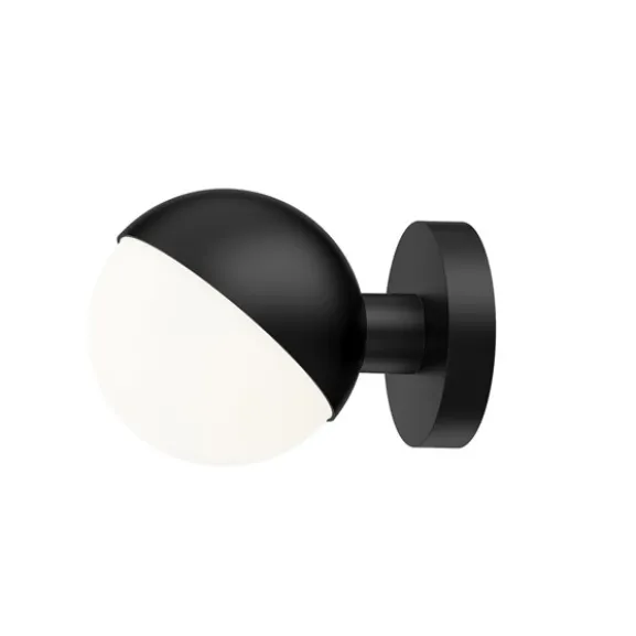 VL Studio vägglampa svart Ø15