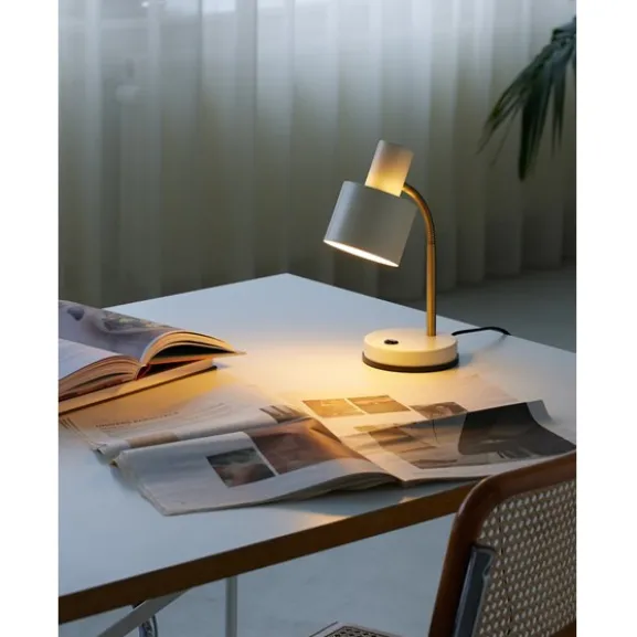 Vogue - bordslampa Creme