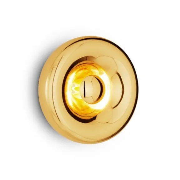 Void Surface LED plafond tak/vägg, Brass
