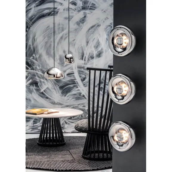 Void Surface LED plafond tak/vägg, Steel